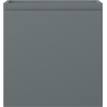 Mexen Orio badmeubelkast 45 cm, 1 lade, mat grafiet - 91A10-04547-1-BF66