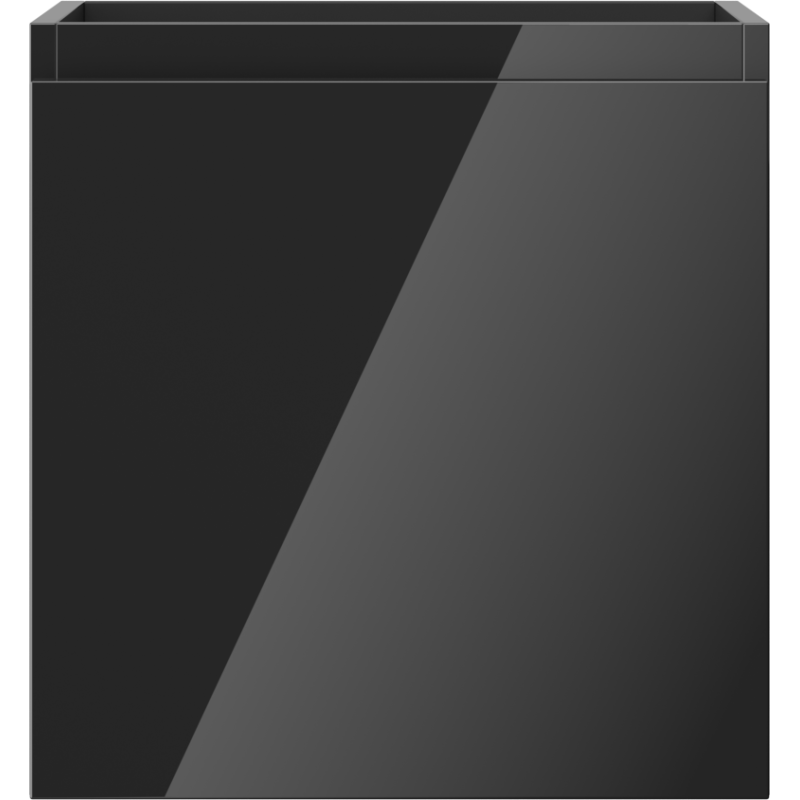 Mexen Orio Badezimmerunterschrank 45 cm, 1 Schublade, schwarz glänzend - 91A10-04547-1-BF70