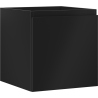 Mexen Orio bathroom cabinet for washbasin 45 cm, 1 drawer, black matte - 91A10-04547-1-BF71