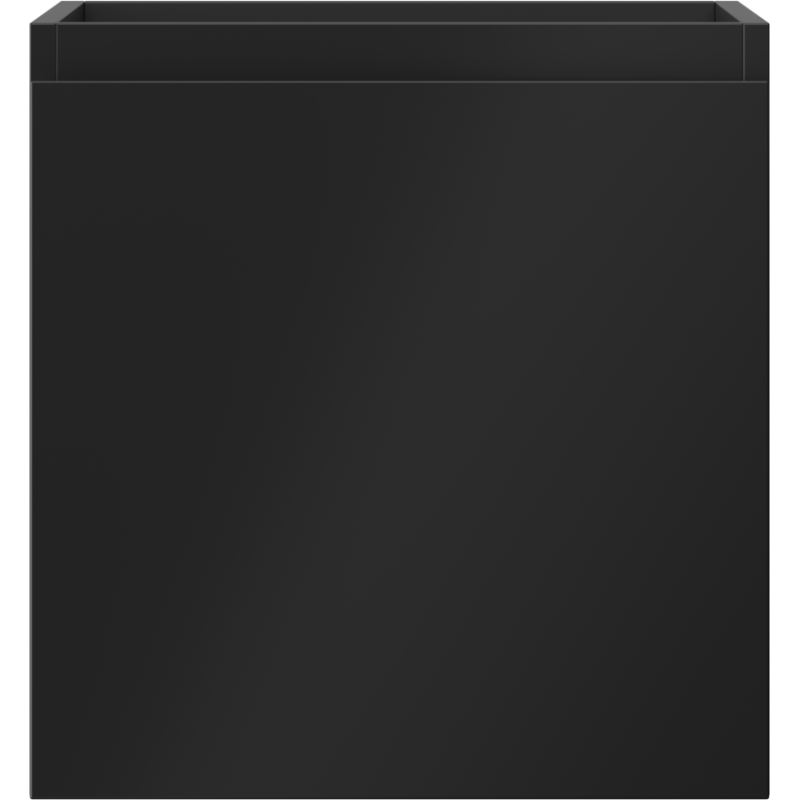 Mexen Orio Badezimmerschrank für Waschtisch 45 cm, 1 Schublade, schwarz matt - 91A10-04547-1-BF71