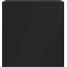 Mexen Orio bathroom cabinet for washbasin 45 cm, 1 drawer, black matte - 91A10-04547-1-BF71