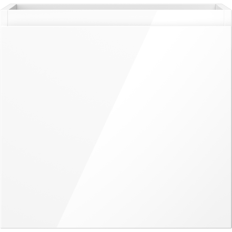 Mexen Orio gabinete de baño bajo lavabo 50 cm, 1 cajón, blanco brillo - 91A10-05047-1-BF00