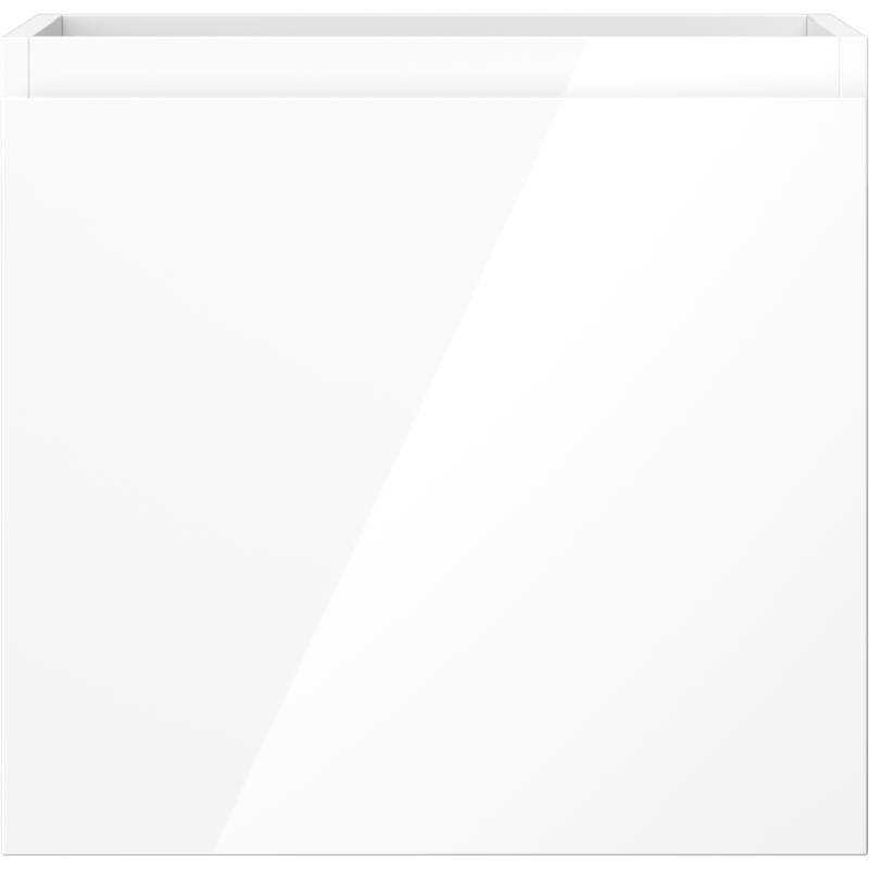 Mexen Orio mobiletto da bagno sottolavabo 50 cm, 1 cassetto, bianco lucido - 91A10-05047-1-BF00