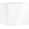 Mexen Orio gabinete de baño bajo lavabo 50 cm, 1 cajón, blanco brillo - 91A10-05047-1-BF00