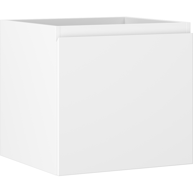 Mexen Orio armário de casa de banho para lavatório 50 cm, 1 gaveta, branco mate - 91A10-05047-1-BF01