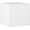 Mexen Orio bathroom cabinet for washbasin 50 cm, 1 drawer, white matte - 91A10-05047-1-BF01