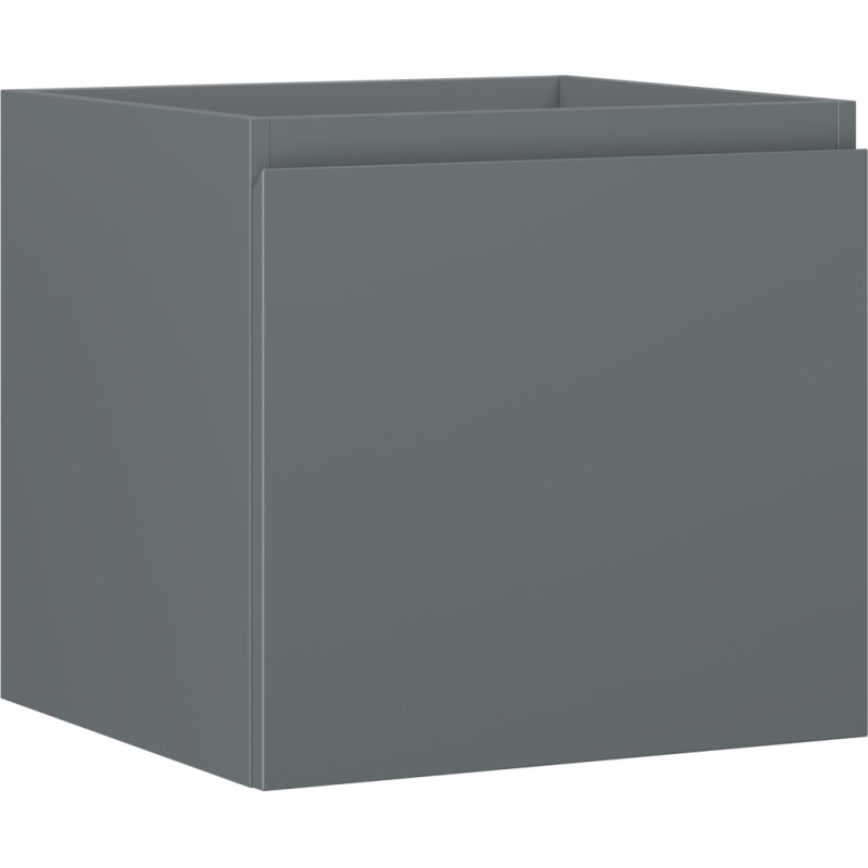 Mexen Orio szafka łazienkowa podumywalkowa 50 cm, 1 szuflada, grafit mat - 91A10-05047-1-BF66