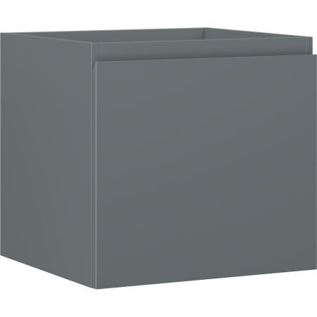Mexen Orio szafka łazienkowa podumywalkowa 50 cm, 1 szuflada, grafit mat - 91A10-05047-1-BF66