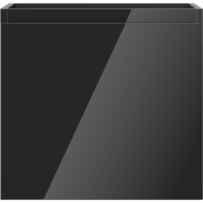 Mexen Orio armario de baño bajo lavabo 50 cm, 1 cajón, negro brillo - 91A10-05047-1-BF70