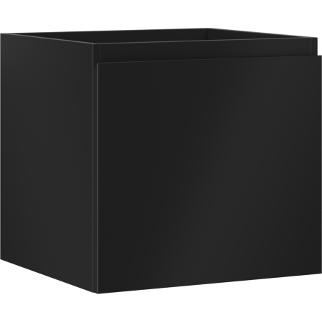 Mexen Orio meuble de salle de bains sous lavabo 50 cm, 1 tiroir, noir mat - 91A10-05047-1-BF71
