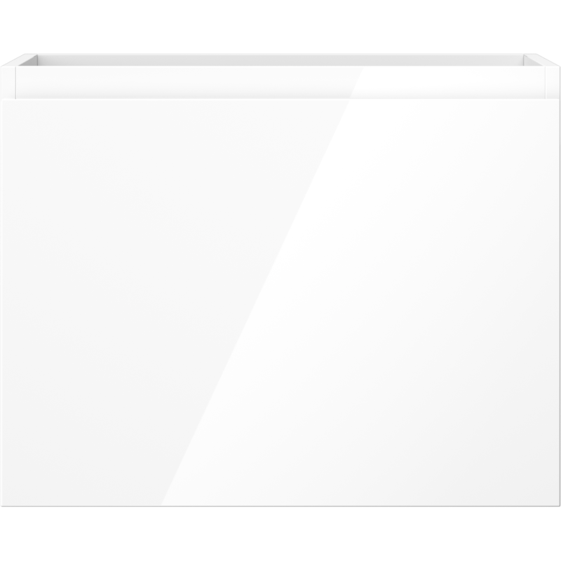 Mexen Orio mobile da bagno sottolavabo 60 cm, 1 cassetto, bianco lucido - 91A10-06047-1-BF00