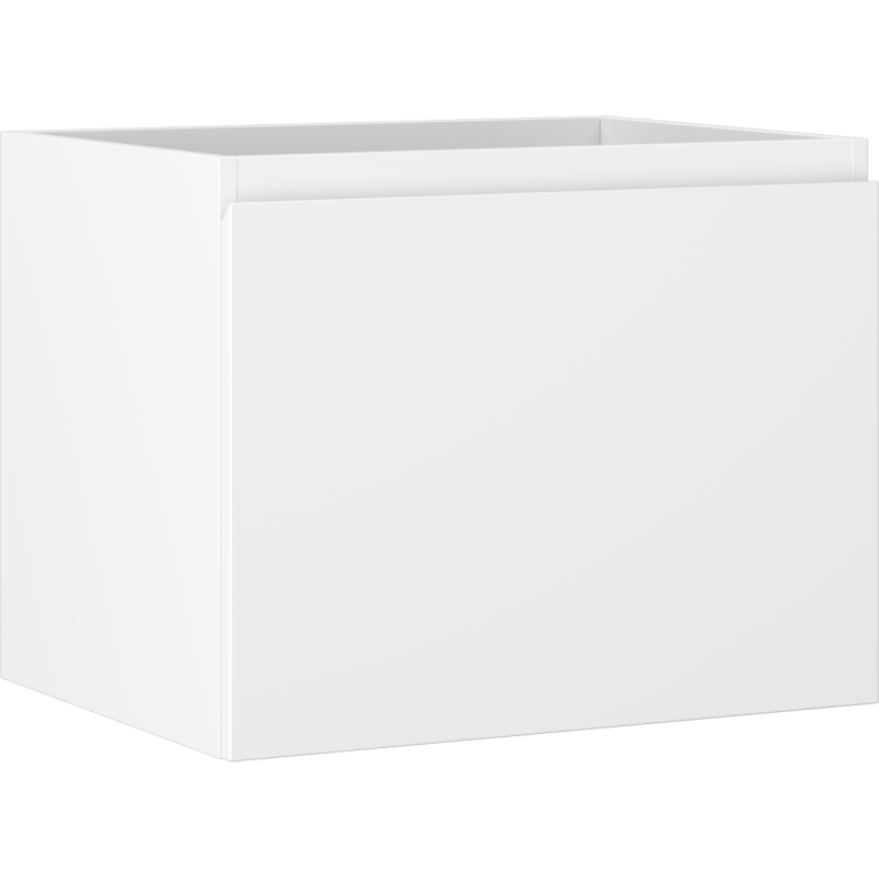 Mexen Orio armário de casa de banho para lavatório 60 cm, 1 gaveta, branco mate - 91A10-06047-1-BF01