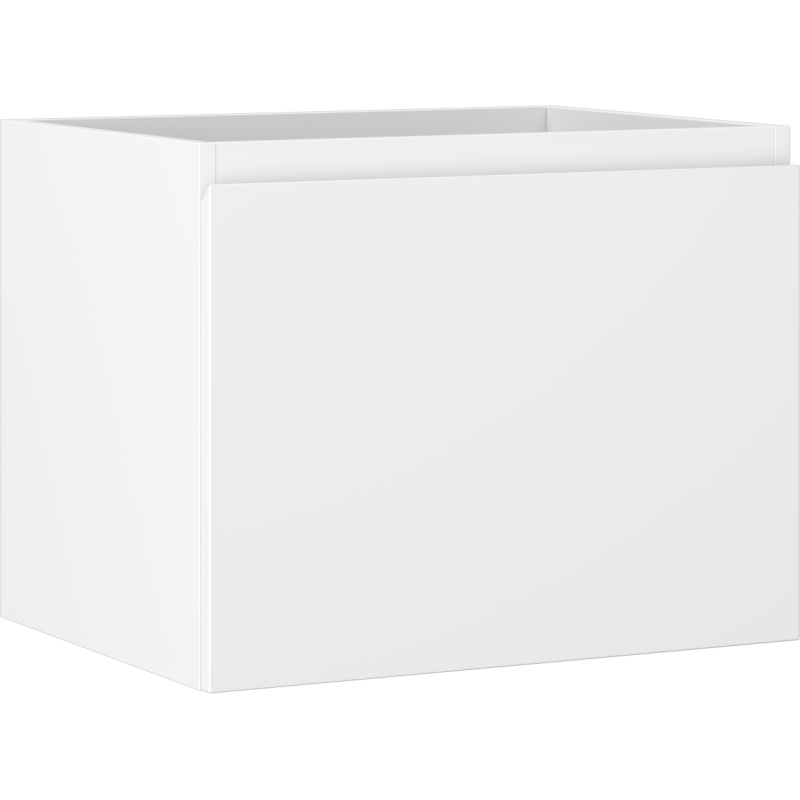 Mexen Orio Badezimmerschrank für Waschbecken 60 cm, 1 Schublade, weiß matt - 91A10-06047-1-BF01