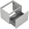 Mexen Orio Badezimmerunterschrank 60 cm, 1 Schublade, grau matt - 91A10-06047-1-BF62