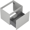 Mexen Orio badkamerkastje onder de wastafel 60 cm, 1 lade, grijs mat - 91A10-06047-1-BF62