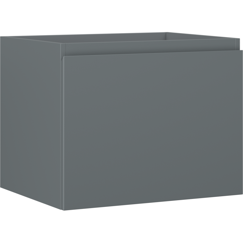 Mexen Orio armário de casa de banho suspenso 60 cm, 1 gaveta, grafite mate - 91A10-06047-1-BF66