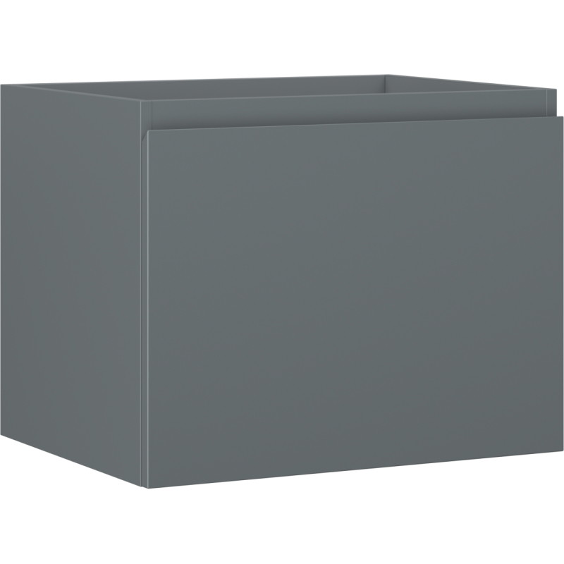 Mexen Orio vannitoakapp valamualune 60 cm, 1 sahtel, matt grafiit - 91A10-06047-1-BF66