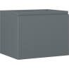 Mexen Orio szafka łazienkowa podumywalkowa 60 cm, 1 szuflada, grafit mat - 91A10-06047-1-BF66