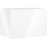 Mexen Orio vannitoakapp 70 cm, 1 sahtel, valge läige - 91A10-07047-1-BF00