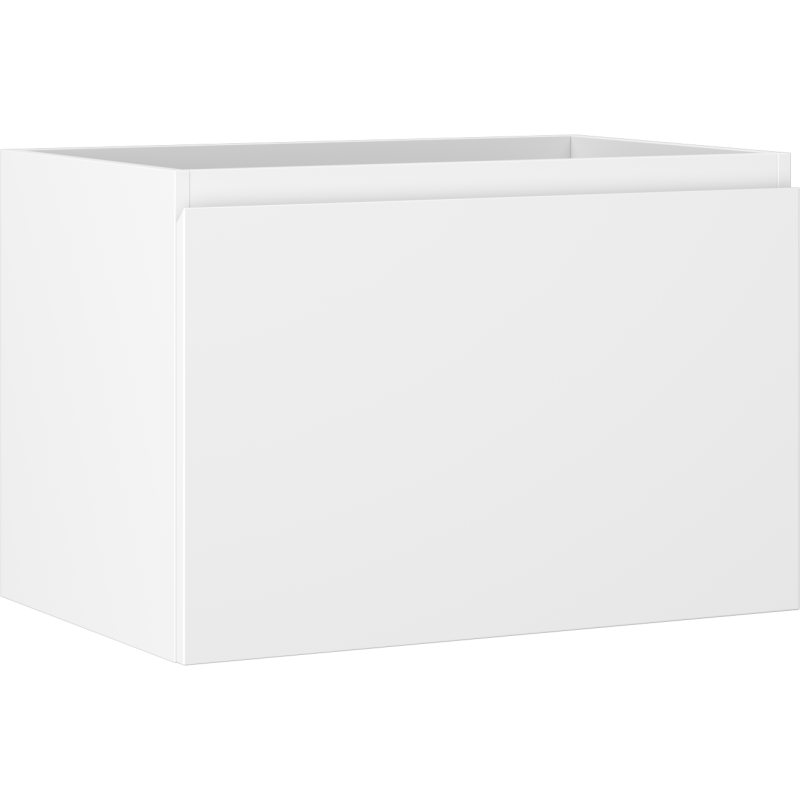 Mexen Orio bathroom cabinet under-sink 70 cm, 1 drawer, white matte - 91A10-07047-1-BF01