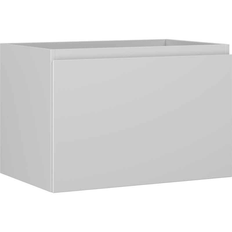 Mexen Orio bathroom cabinet for under sink 70 cm, 1 drawer, grey matt - 91A10-07047-1-BF62