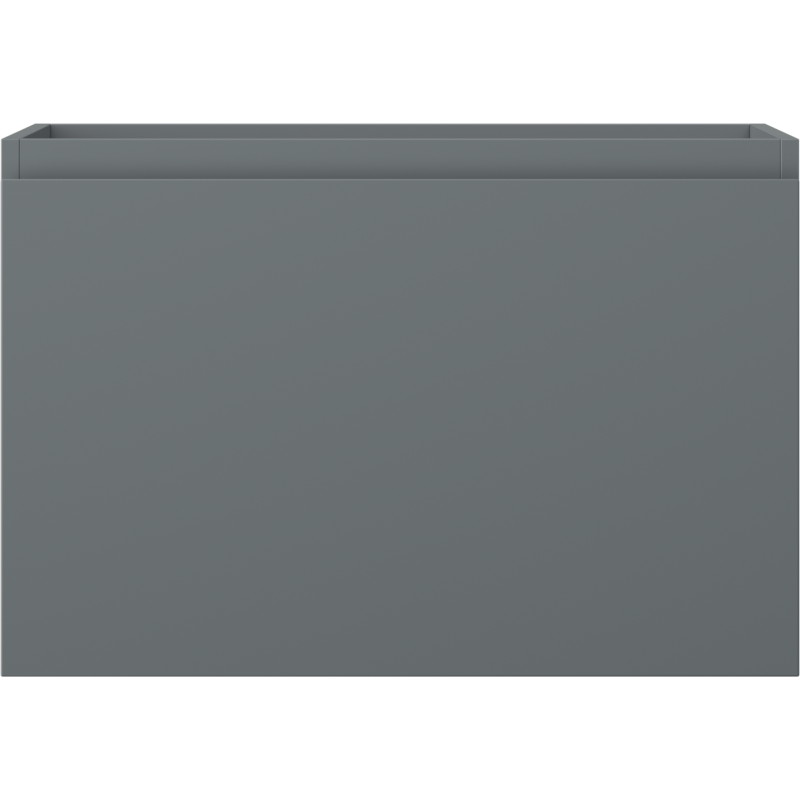 Mexen Orio Badezimmerschrank unter Waschbecken 70 cm, 1 Schublade, Graphit matt - 91A10-07047-1-BF66