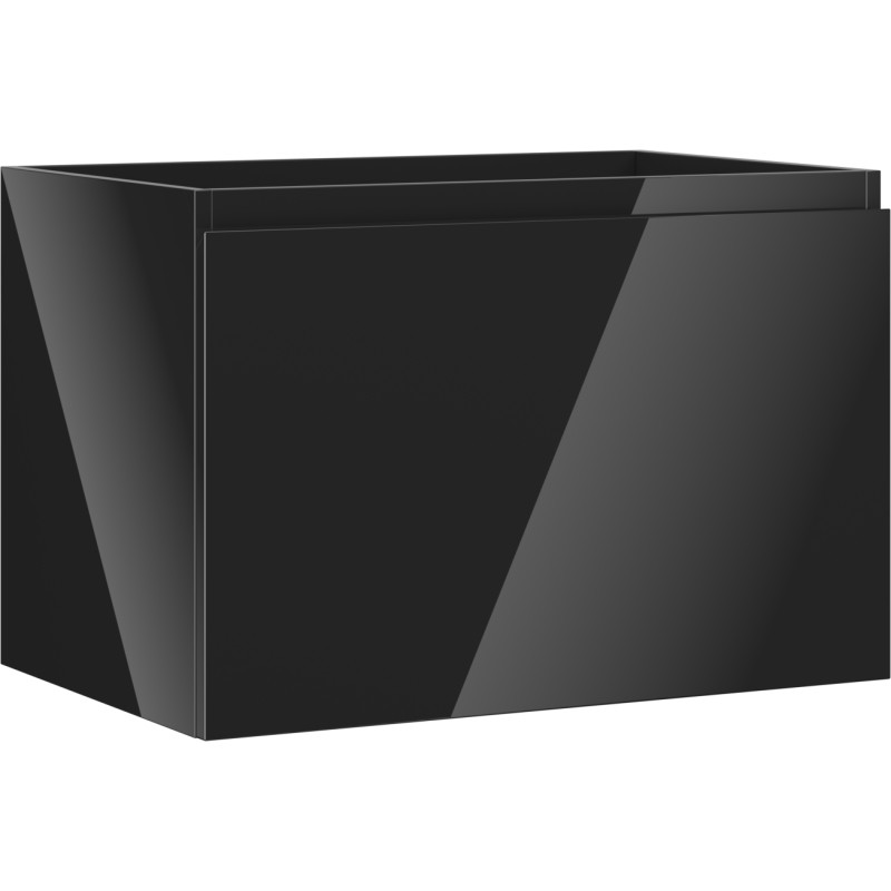 Mexen Orio vannitoa kapp valamualune 70 cm, 1 sahtel, must läikiv - 91A10-07047-1-BF70