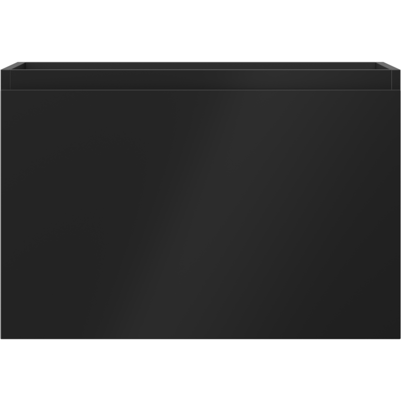 Mexen Orio armadio da bagno sottolavabo 70 cm, 1 cassetto, nero opaco - 91A10-07047-1-BF71