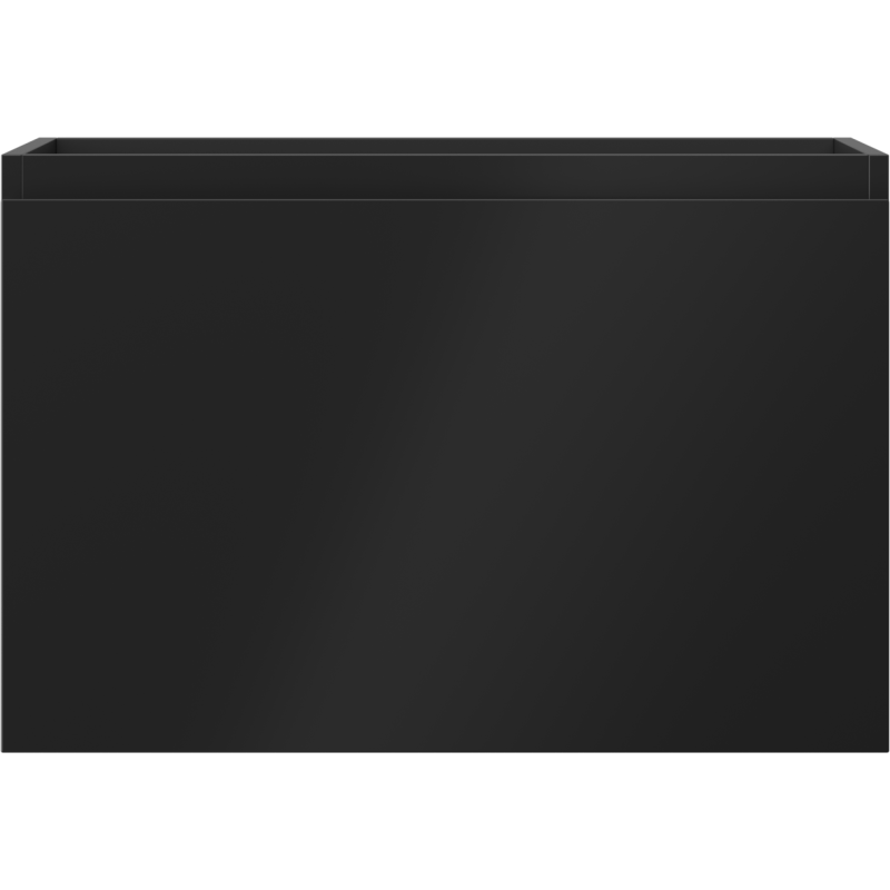 Mexen Orio mueble de baño bajo lavabo 70 cm, 1 cajón, negro mate - 91A10-07047-1-BF71