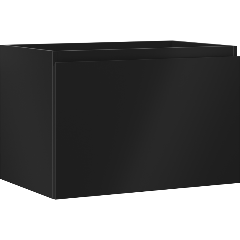 Mexen Orio badrumsskåp under tvättställ 70 cm, 1 låda, svart matt - 91A10-07047-1-BF71