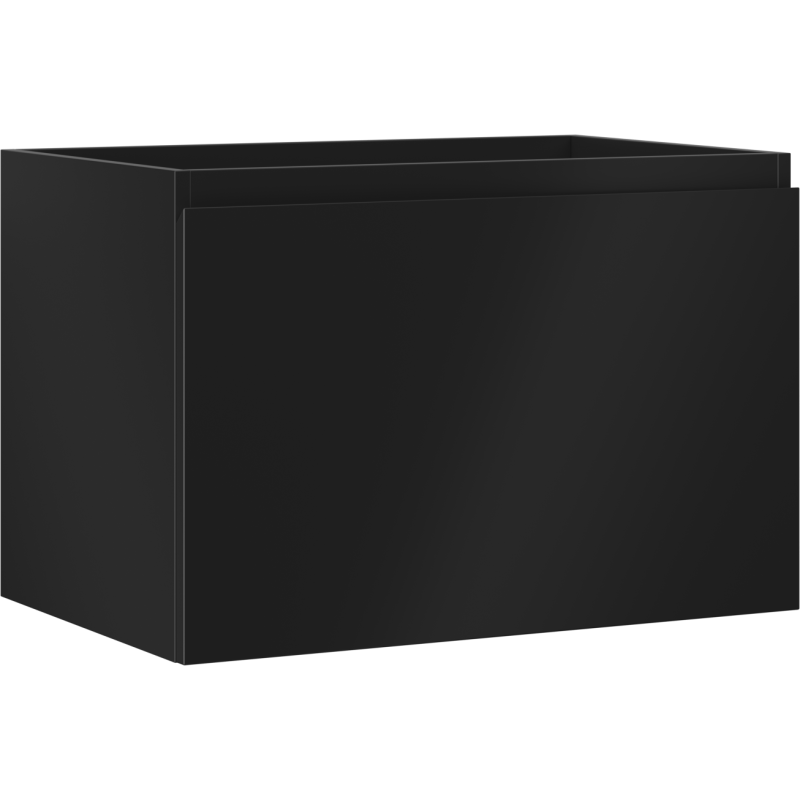Mexen Orio mueble de baño bajo lavabo 70 cm, 1 cajón, negro mate - 91A10-07047-1-BF71