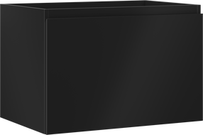 Mexen Orio Badezimmerunterschrank 70 cm, 1 Schublade, schwarz matt - 91A10-07047-1-BF71