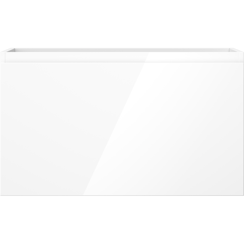 Mexen Orio armário de casa de banho de 80 cm para lavatório, 1 gaveta, branco brilhante - 91A10-08047-1-BF00