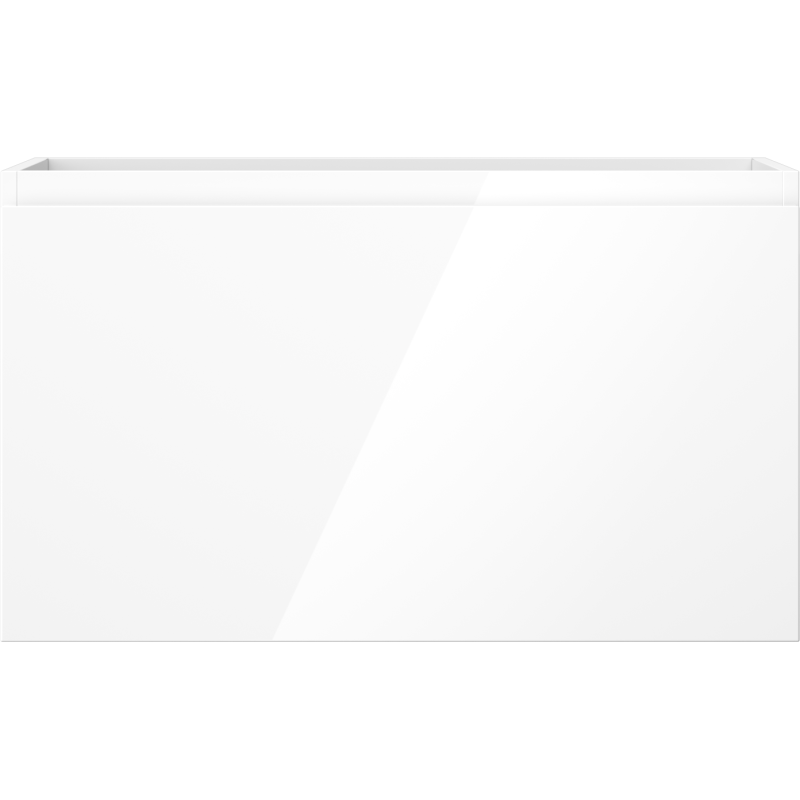 Mexen Orio mueble de baño bajo lavabo de 80 cm, 1 cajón, blanco brillo - 91A10-08047-1-BF00