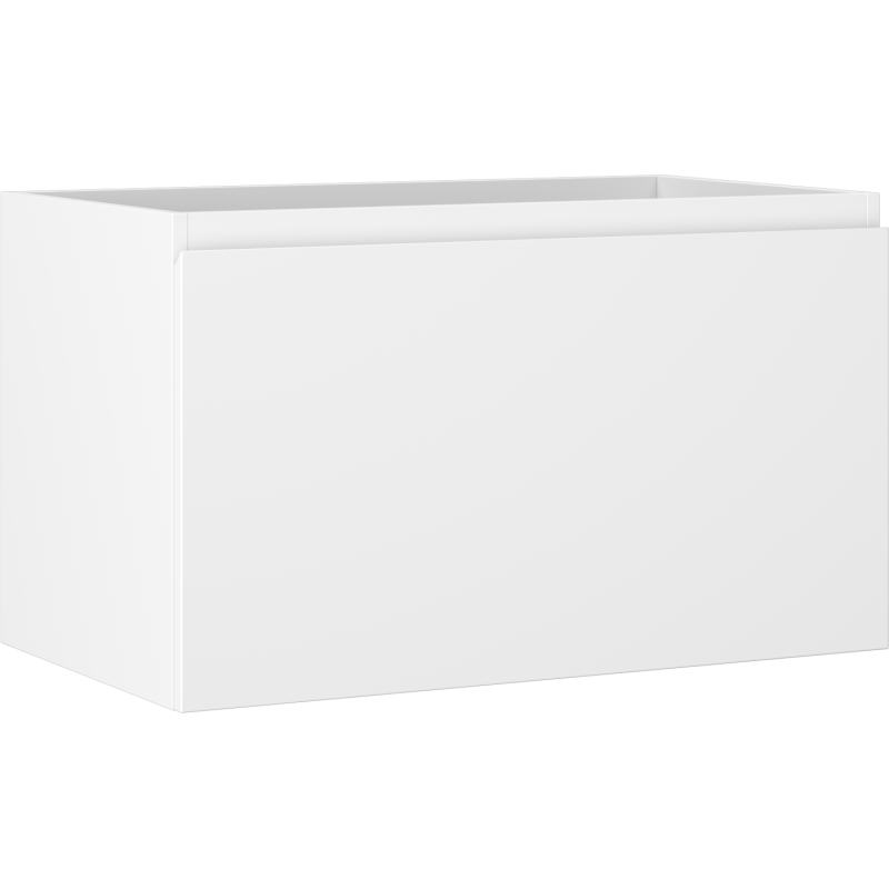 Mexen Orio bathroom cabinet for washbasin 80 cm, 1 drawer, white matt - 91A10-08047-1-BF01