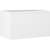 Mexen Orio Badezimmerschrank für Waschbecken 80 cm, 1 Schublade, mattweiß - 91A10-08047-1-BF01
