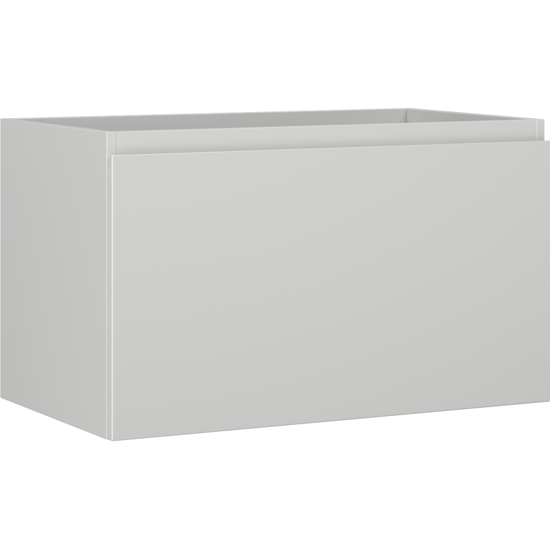Mexen Orio szafka łazienkowa podumywalkowa 80 cm, 1 szuflada, szara mat - 91A10-08047-1-BF62