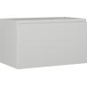 Mexen Orio Badezimmer-Schrank für Waschtisch 80 cm, 1 Schublade, Grau matt - 91A10-08047-1-BF62