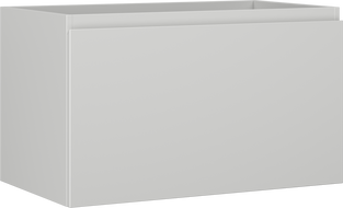 Mexen Orio armoire de salle de bain sous lavabo 80 cm, 1 tiroir, gris mat - 91A10-08047-1-BF62