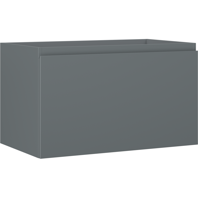 Mexen Orio mueble de baño bajo lavabo 80 cm, 1 cajón, grafito mate - 91A10-08047-1-BF66