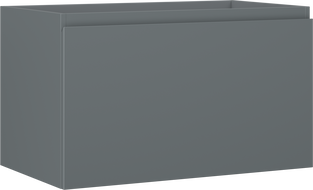 Mexen Orio badkamerkast onder wastafel 80 cm, 1 lade, grafiet mat - 91A10-08047-1-BF66