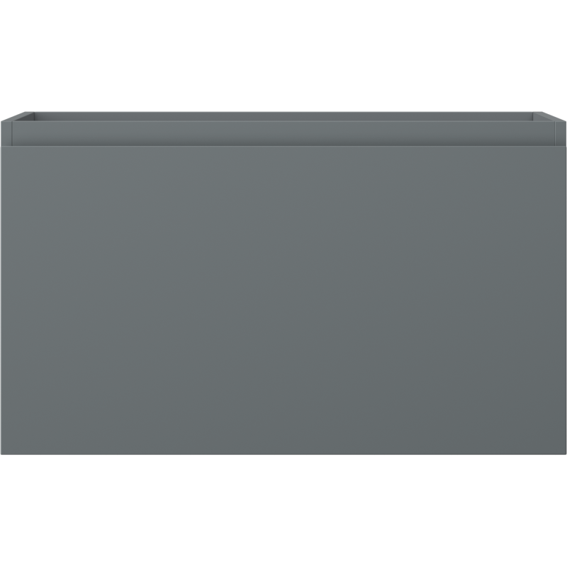 Mexen Orio 80 cm Bathroom Cabinet Under Sink, 1 Drawer, Matt Graphite - 91A10-08047-1-BF66