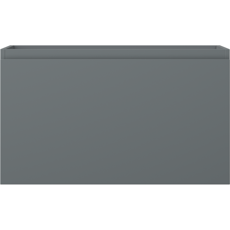 Mexen Orio meuble de salle de bain sous-vasque 80 cm, 1 tiroir, graphite mat - 91A10-08047-1-BF66