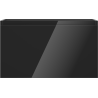 Mexen Orio Badezimmerschrank 80 cm, 1 Schublade, schwarz glänzend - 91A10-08047-1-BF70