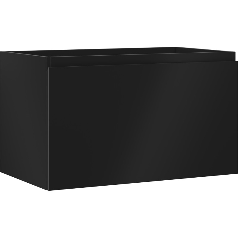 Mexen Orio vannitoa valamukapp 80 cm, 1 sahtel, must matt - 91A10-08047-1-BF71