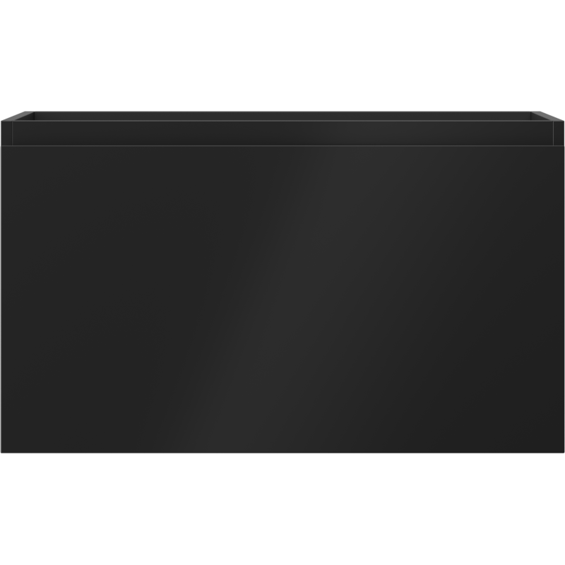 Mexen Orio Badezimmerunterschrank 80 cm, 1 Schublade, schwarz matt - 91A10-08047-1-BF71