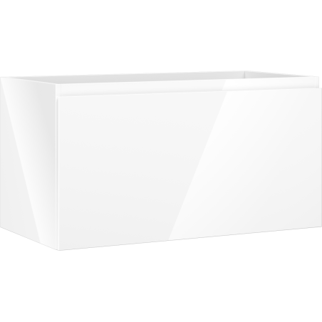 Mexen Orio bathroom cabinet under the sink 90 cm, 1 drawer, white gloss - 91A10-09047-1-BF00