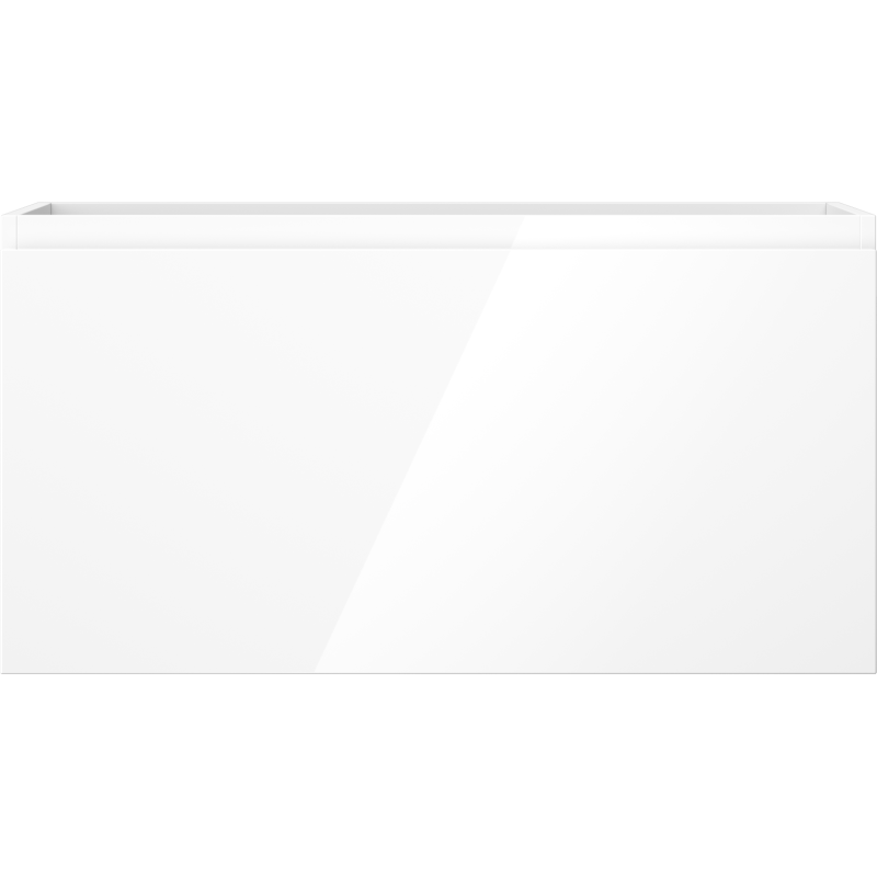 Mexen Orio badkamerkast 90 cm, 1 lade, wit glans - 91A10-09047-1-BF00