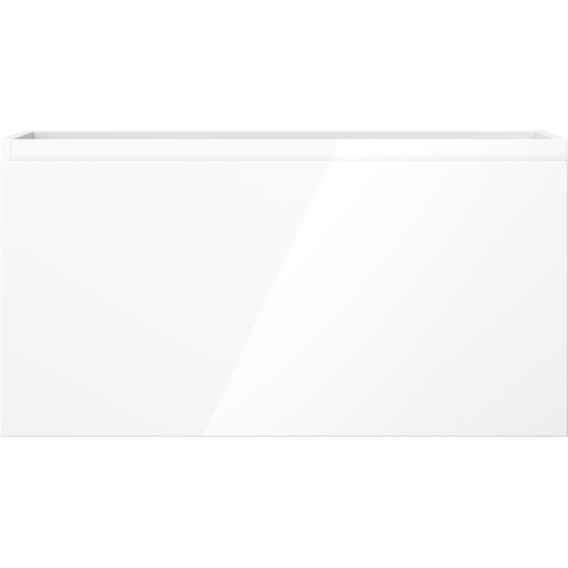 Mexen Orio bathroom cabinet under the sink 90 cm, 1 drawer, white gloss - 91A10-09047-1-BF00