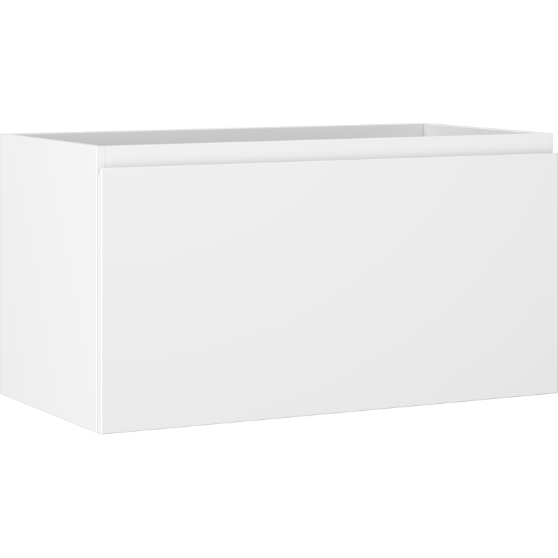 Mexen Orio armário de casa de banho para lavatório 90 cm, 1 gaveta, branco mate - 91A10-09047-1-BF01